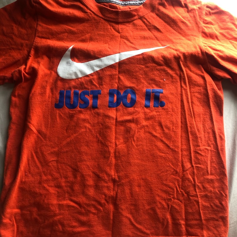 Youth Nike “Just Do It” tee.